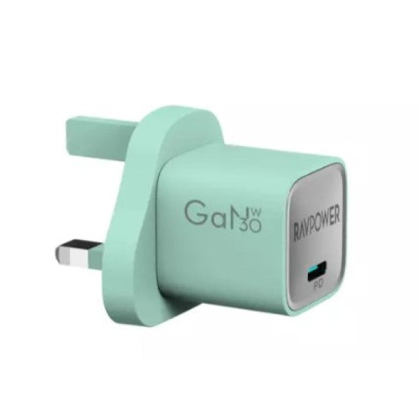 RAVPower RP-PC1056 Mini GaN Charger - 30W / Type-C / Green