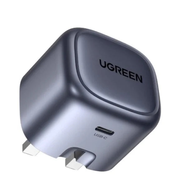UGREEN Nexode USB-C PD GaN Fast Charger One Port  UK - 30W / Space Gray