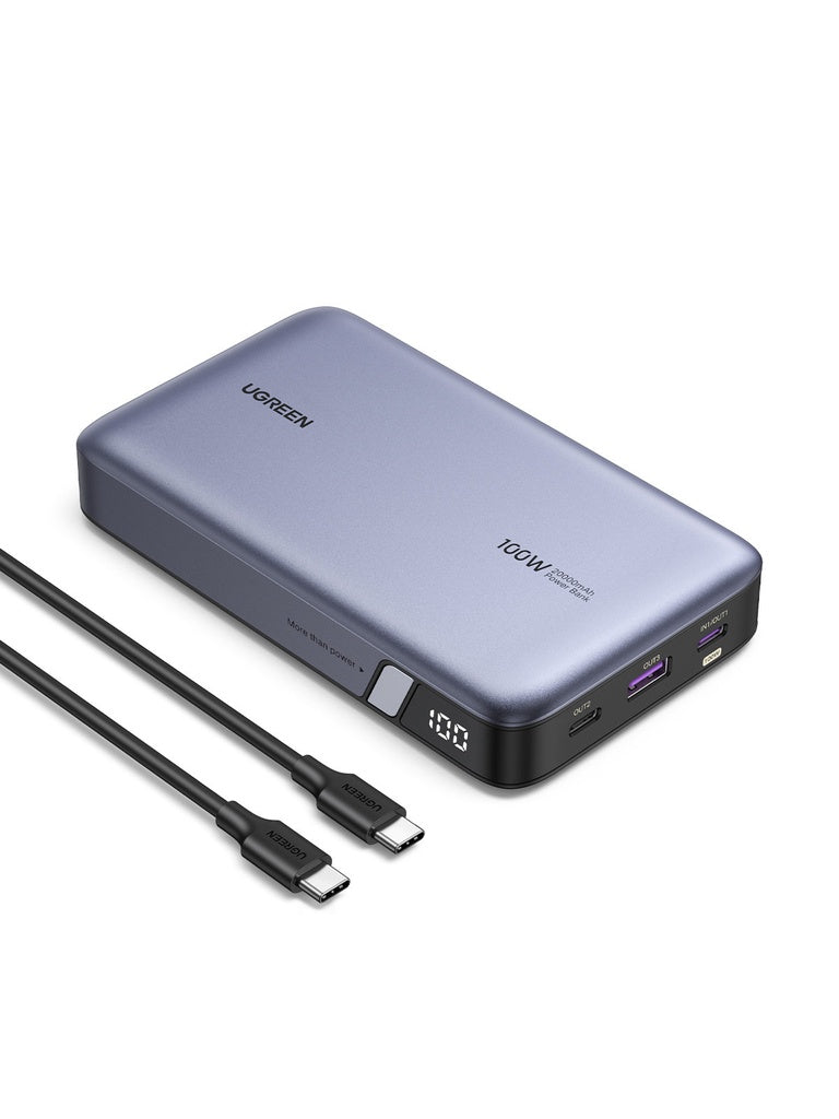 UGREEN Two-way Fast Charging Power Bank - 20000mAh / 100W / Black