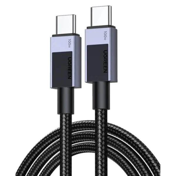 UGREEN USB-C to USB-C PD Fast Charging Cable - 2 Meter / 100W / Space Gray