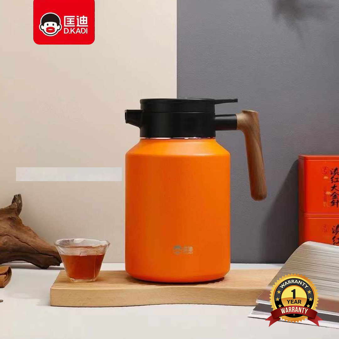 D.kadi Vacuum Bottle-1.9L - Orange
