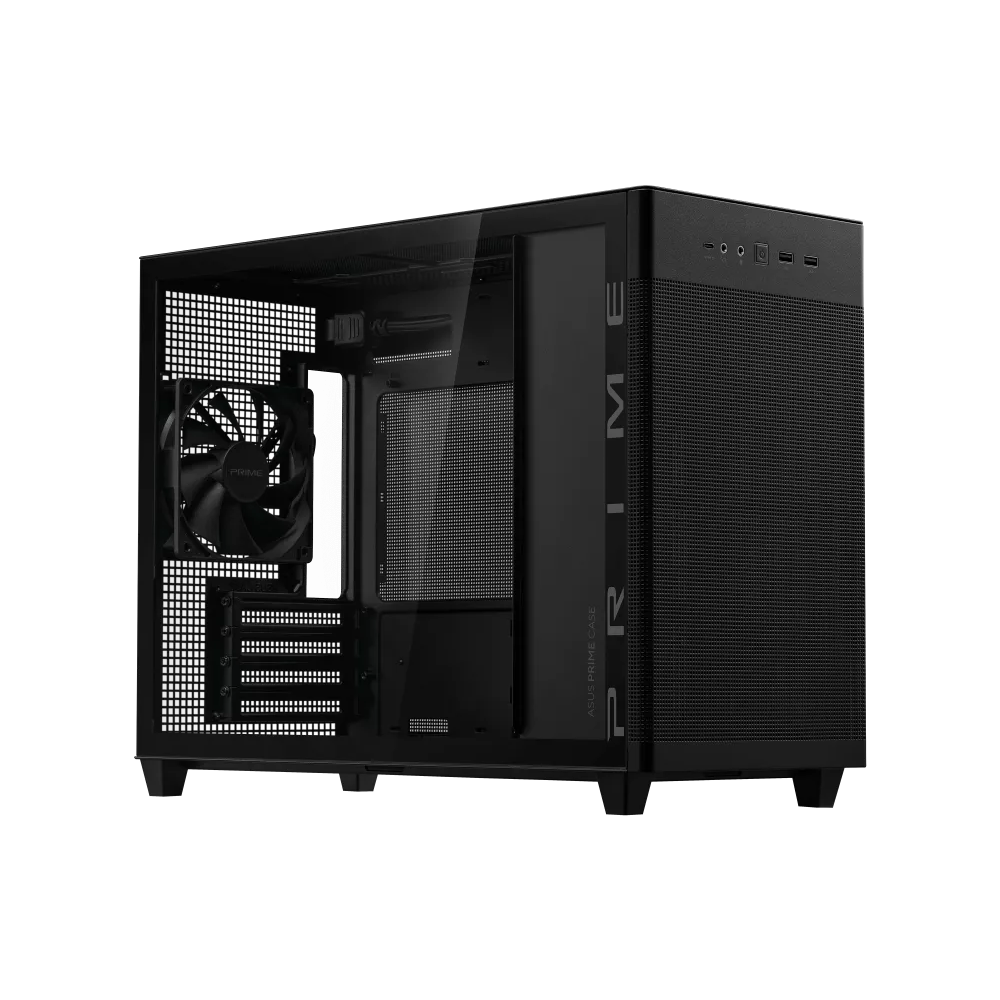ASUS Prime AP201 Micro-ATX Case - Black