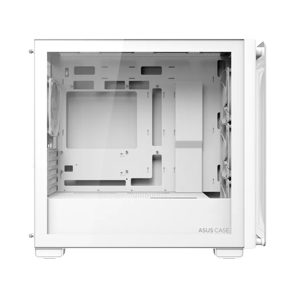 ASUS A23 Plus With 4 Fan RGB Mid Tower - White