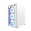 ASUS A23 Plus With 4 Fan RGB Mid Tower - White
