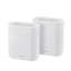 ASUS EXPERTWIFI EBM68 AX7800 Tri-Band WiFi 6 Mesh WiFi System 2 Pack - White