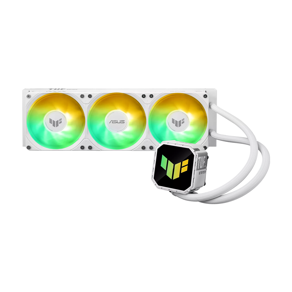 ASUS TUF GAMING III 360 ARGB Liquid Cooler - White