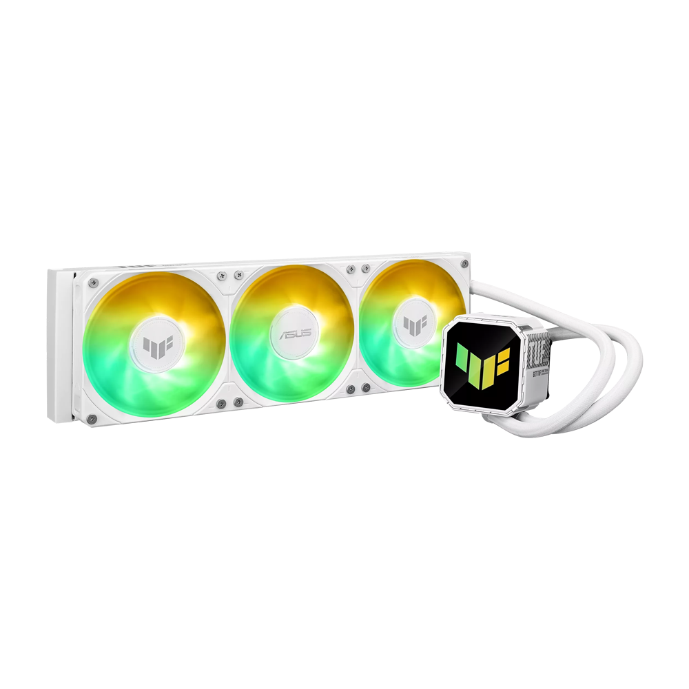 ASUS TUF GAMING III 360 ARGB Liquid Cooler - White