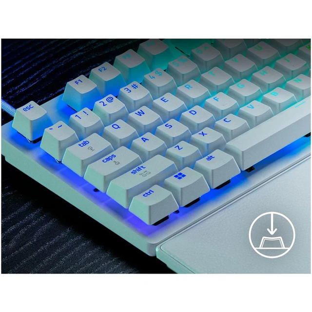 RAZER Huntsman V3 Pro Tenkeyless Gaming Keyboard - White - US Layout