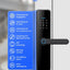 Gopeta High-Quality Smart TTlock for the wooden doors C91 Pro - Black