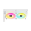 CORSAIR iCUE LINK H100i RGB AIO Liquid CPU Cooler - White