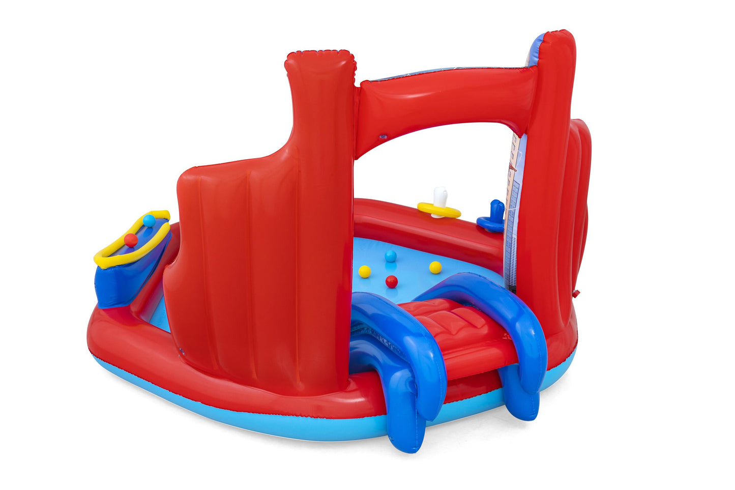 Bestway 2.11m x 2.06m x 1.27m play center (contents: 1 pool, 2 rings, 6 play balls, repair patch, 1 pc of water watcher tag.) age 2+