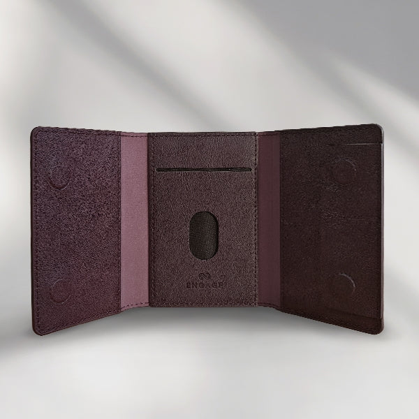 Engage Tri-Fold Magsafe Wallet (Purple)