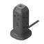 MOMAX OnePlug 7-Outlet Power Strip - USB-A / USB-C / Space Grey