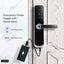 Gopeta Smart TTlock for the wooden doors H03-GP - Bronze