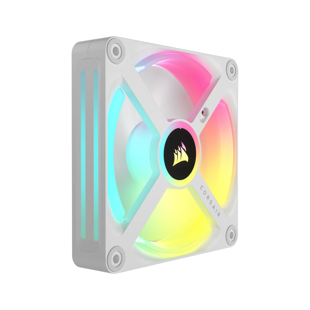 CORSAIR iCUE LINK QX140 RGB PWM Case Fan Expansion Kit - 140mm / White