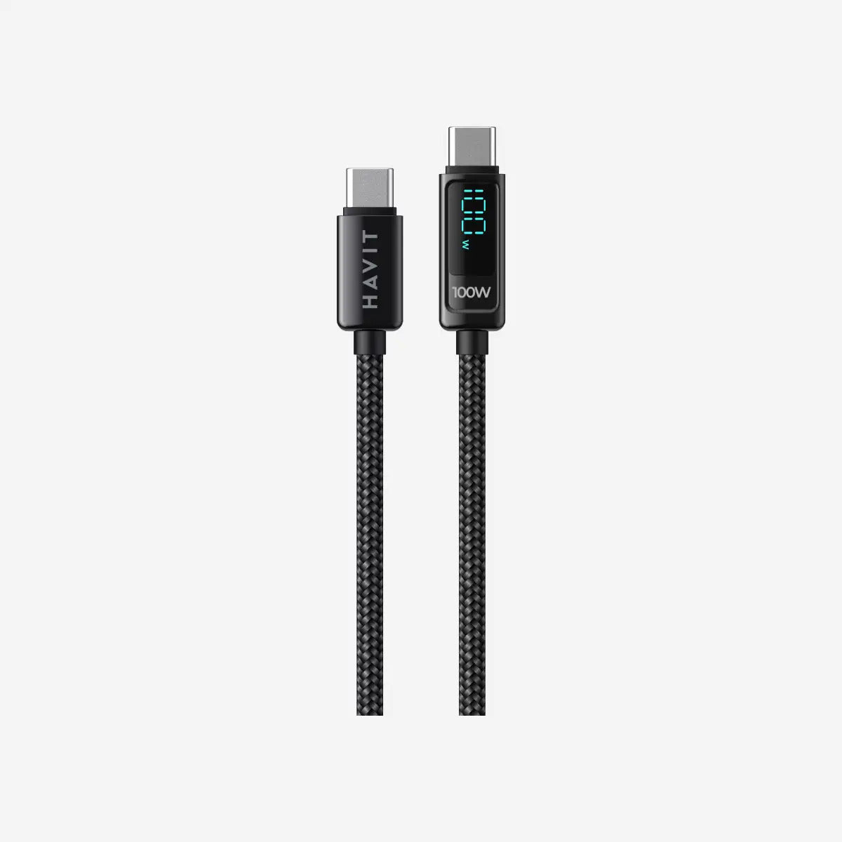 Havit CB6247 Charging Cable - 100W / 2 Meters / 480Mbps / USB-C / Black