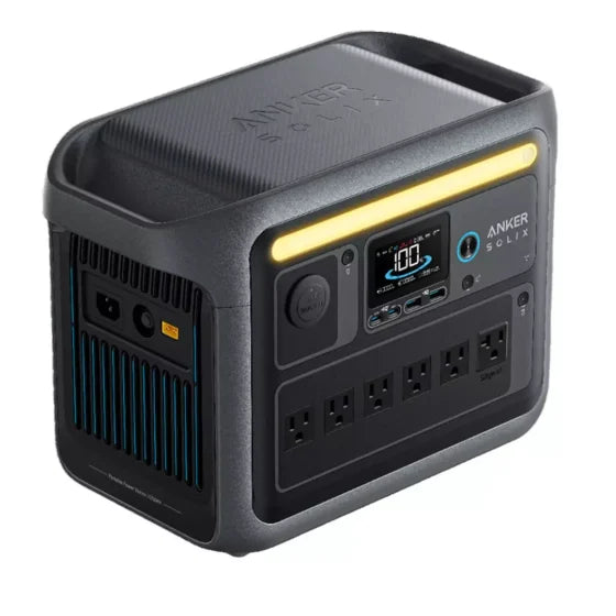 Anker SOLIX C1000 Portable Power Station - 1800W / 1056Wh - Black