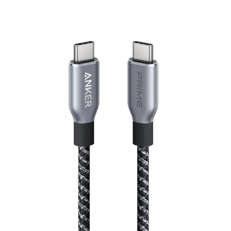 Anker Prime Cable - 3ft / 240W / USB-C to USB-C / Black