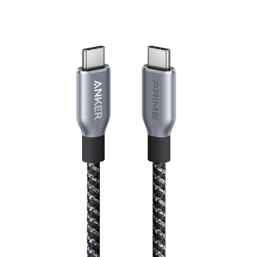 Anker Prime Cable - 6ft / 240W / USB-C to USB-C / Black