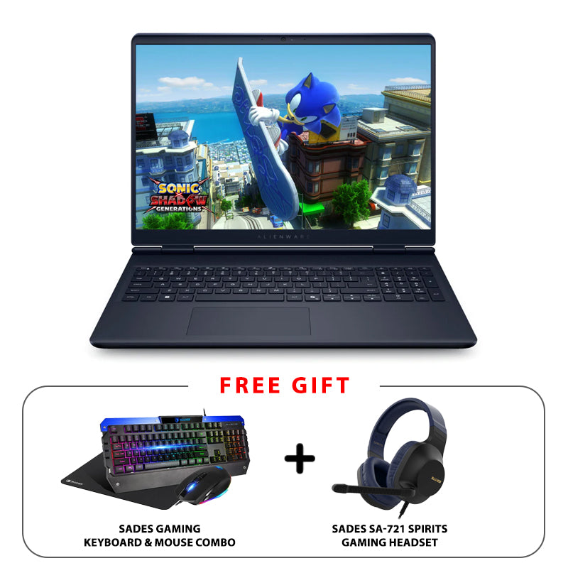 Dell Alienware 16 Aurora AC16250 - 16" QHD / RTX 5060 8GB GDDR7 / Core 7 240H / 32GB / 1TB (NVMe M.2 SSD)