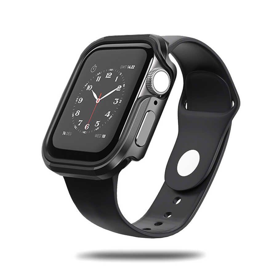 Wiwu Defense Armor Series Case For Apple Watch 44 - 45 Mm - Grey Accessories > Smart Watches