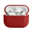 Melkco Premium Leather Case - Apple Airpod Pro 2 / Red Accessories > Mobiles & Tablets
