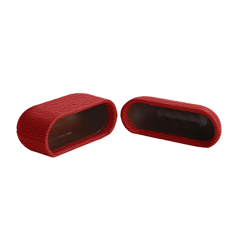 Melkco Premium Leather Case - Apple Airpod Pro 2 / Red Accessories > Mobiles & Tablets
