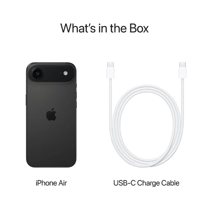 Pre-order Apple iPhone Air - 256GB / Space Black / 5G / 6.5’’ Mobiles & Tablets > Mobiles