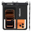 Seawag Smartphone Waterproof Case 6.9" With Additional Pocket - Black