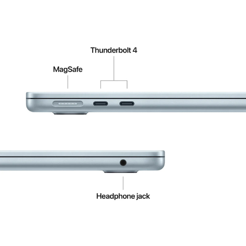 Apple MacBook Air - 13.6" / M5 / 10-Core CPU / 10-Core GPU / 16GB RAM / 1TB SSD / Arb/Eng / Sky Blue / 1YW
