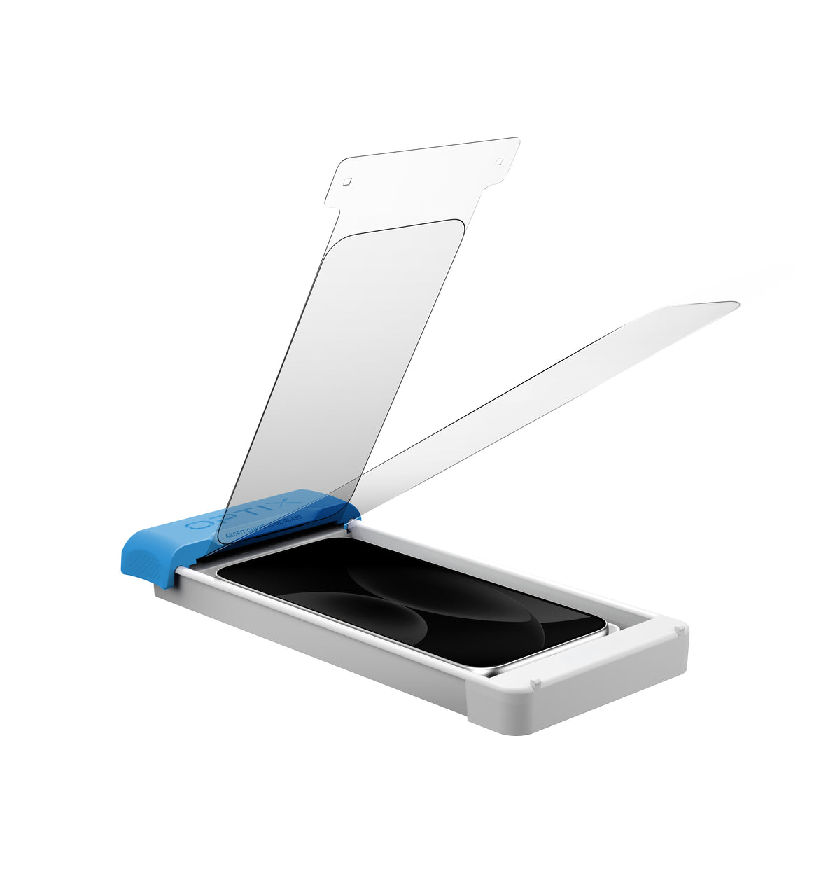 Uniq Optix Arcfit Vivid (Dx2) Applicator Glass Screen Protector - For Apple iPhone 18 Pro