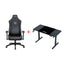AndaSeat Novis (Large) Gaming Chair / Black + Twisted Minds Paradox Adjustable Gaming Desk / Black - Bundle Offer