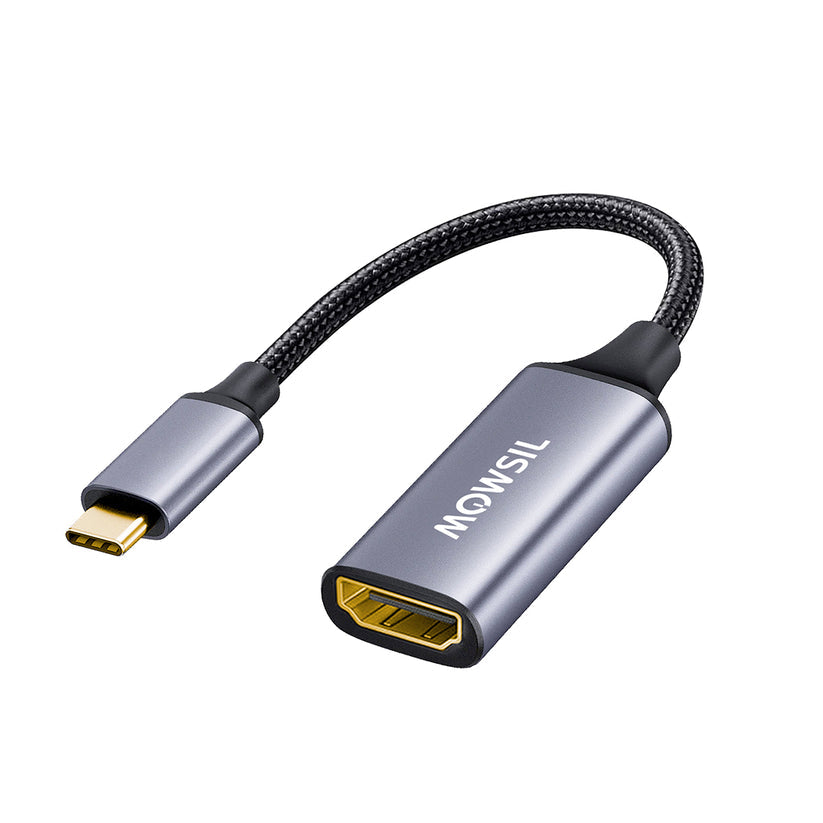 Mowsil USB-C to HDMI Adapter - 4K / Space Gray