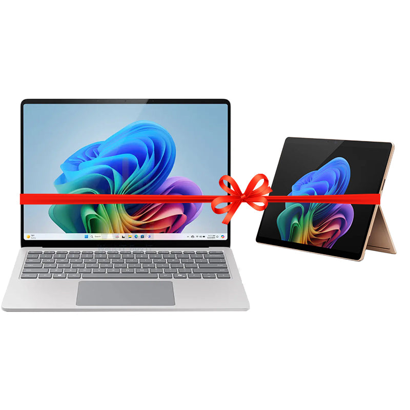 Microsoft Surface Laptop 7 Copilot+ PC - 13.8" Touch / Ultra 7 / 16GB / 512GB SSD / Win 11 Pro + Microsoft Surface Pro 11 Copilot+ PC - 13.0" OLED / X Elite (12 Core) / 16GB / 512GB SSD / Win 11 Home - Bundle Offer