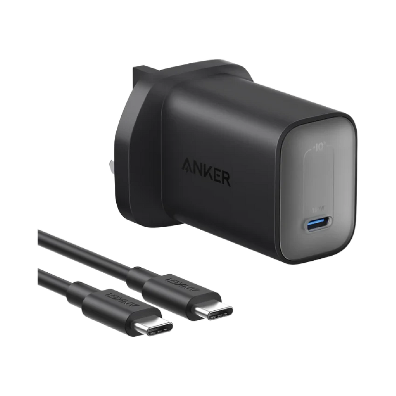 Anker Nano Charger with Cable - 100W / USB-C / 1.8 Meter / Black