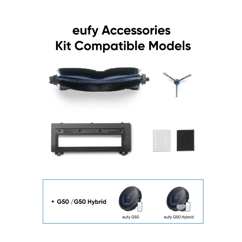 Eufy Replacement Parts Kit for Eufy G50/G50 Hybrid Robot Vacuum