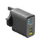 Earldom GaN Prime Safe Charger - 45W / USB-C / USB-A / Black