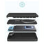 ANKER 334 MagGo Wireless Power Bank - 10000mAh / USB-A / USB-C / Black