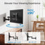 Zeno W118 Full Motion TV Wall Mount Brackets for 10-32 inch