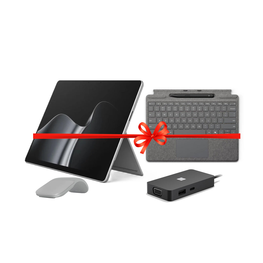 Microsoft Surface Pro 12Th Edition - 13.0" OLED Touch / Ultra 7 366H / 32GB / 1TB SSD / Win 11 Pro + Surface Pro Keyboard with Slim Pen + Microsoft Surface Arc Mouse + Surface USB-C Travel Hub