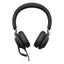 Jabra Evolve2 40 SE MS Stereo Headphone - Wired / USB-C/A / Black