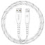 Energea Nyloflex Cable, Charge And Sync Tough Lightning C89 Mfi 1.5M – White