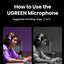 UGREEN Desktop USB-A to USB-C Microphone - Grey