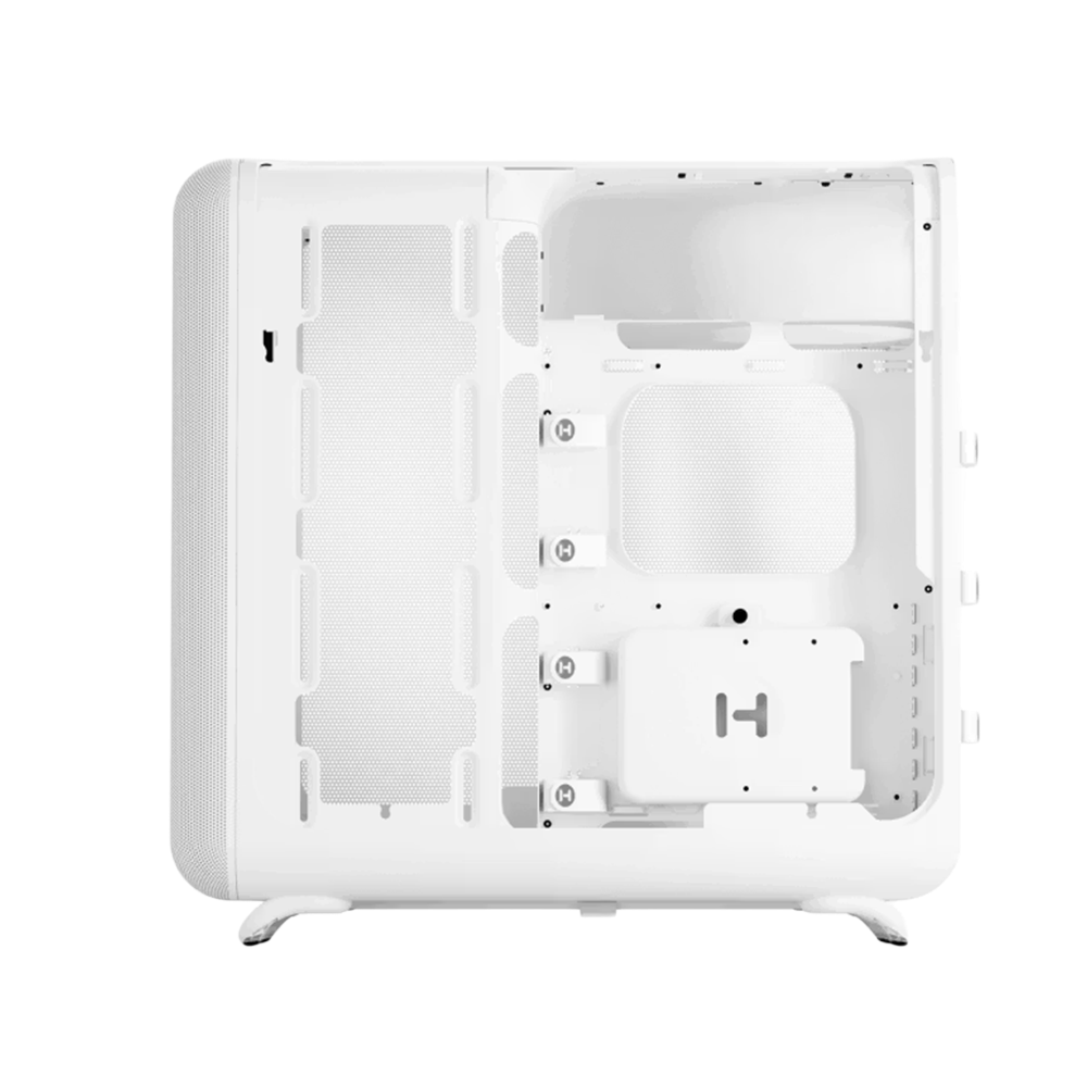 HYTE X50 AIR Modern Performance ATX Case - Snow White