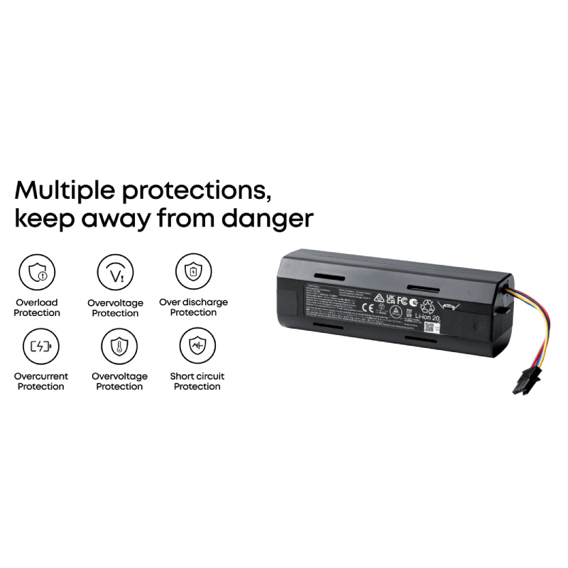 Eufy RoboVac Battery Pack Compatible with C28/ E25 and E28 - 5200mAh / Black