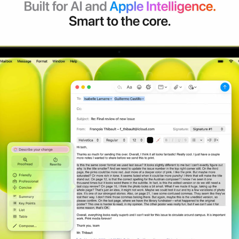 Apple MacBook Neo - 13.0" / A18 Pro / 6-Core CPU / 5-Core GPU / 16-Core Neural Engine / 8GB RAM / 512GB SSD / Arabic Keyboard With Touch ID / Citrus / 1YW (Z1TR0002D)