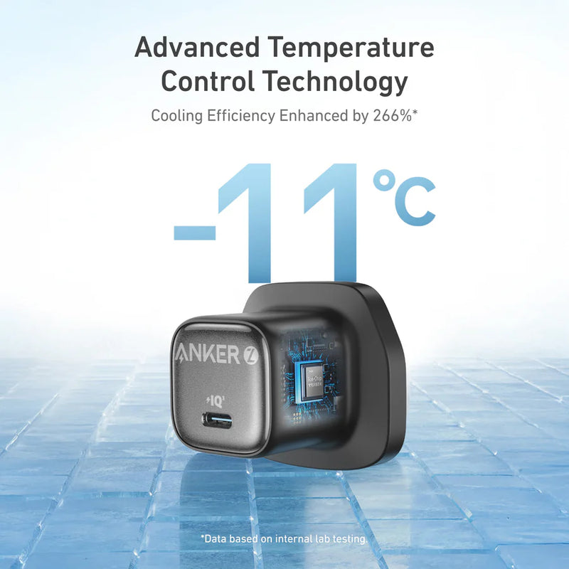 Anker Zolo Charger with Cable - 30W / USB-C / 0.9 Meter / Black
