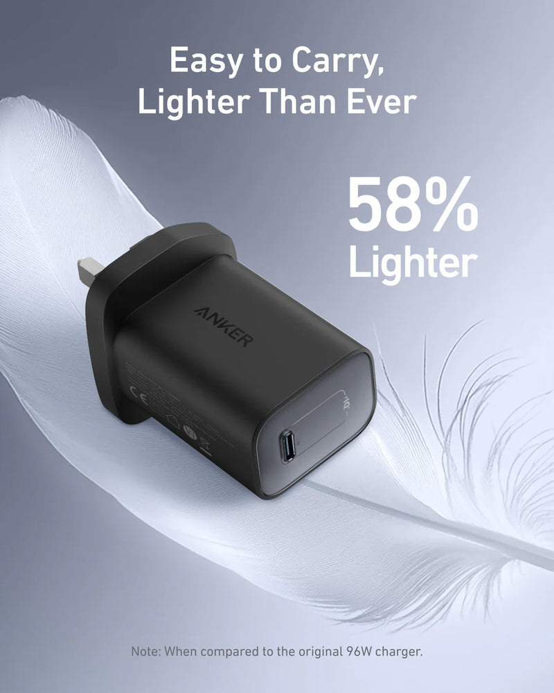 Anker Nano Charger with Cable - 100W / USB-C / 1.8 Meter / Black