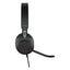 Jabra Evolve2 40 SE MS Stereo Headphone - Wired / USB-C/A / Black