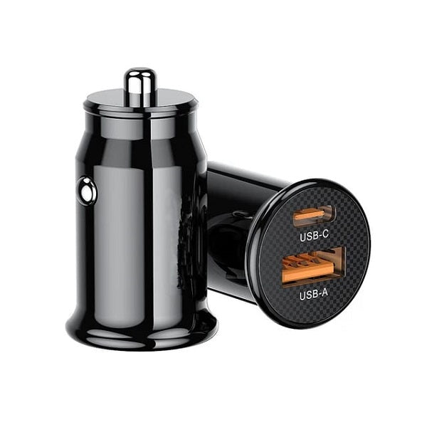 Engage Dual Port Car Charger 45W (Usb-A + Usb-C)(8954526522371)